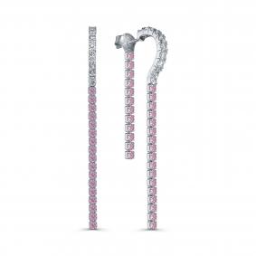 Серебряные серьги KABAROVSKY K2-7033-7900 с фианитом K2-7033-7900 фото