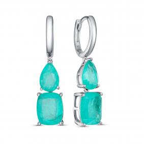 Серебряные серьги KABAROVSKY K2-9085-63000 с алпанитом K2-9085-63000 фото