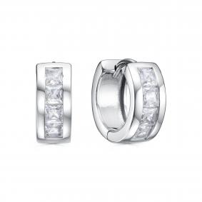 Серебряные серьги KABAROVSKY K2-9152-7900 с фианитом K2-9152-7900 фото