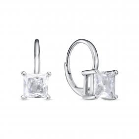 Серебряные серьги KABAROVSKY K2-9169-7900 с фианитом K2-9169-7900 фото