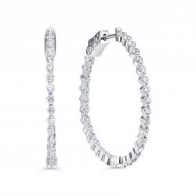 Серебряные серьги KABAROVSKY K2-9189/1-7900 с фианитом K2-9189/1-7900 фото