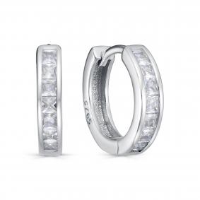 Серебряные серьги KABAROVSKY K2-9207-7900 с фианитом K2-9207-7900 фото