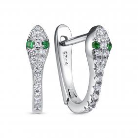 Серебряные серьги KABAROVSKY K2-9212-7900 с фианитом K2-9212-7900 фото