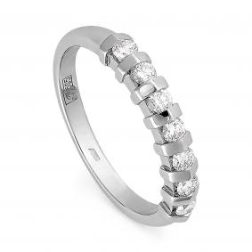 Кольцо из белого золота KABAROVSKY K21-1021-1000 с бриллиантом K21-1021-1000 фото