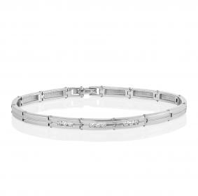 Браслет из белого золота KABAROVSKY K24-1011-1000 с бриллиантом K24-1011-1000 фото