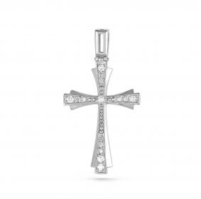 Подвеска из белого золота KABAROVSKY K3-1036-1000 с бриллиантом K3-1036-1000 фото