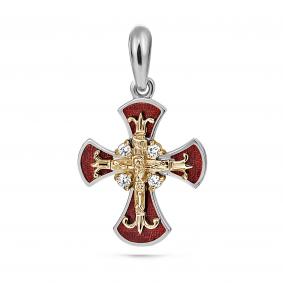 Серебряная подвеска KABAROVSKY K3-120-1018 с бриллиантом K3-120-1018 фото