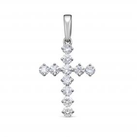 Подвеска из белого золота KABAROVSKY K3-1413-1000 с бриллиантом K3-1413-1000 фото