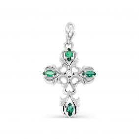 Серебряная подвеска KABAROVSKY K3-157-70400 с фианитом K3-157-70400 фото