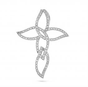 Серебряная подвеска KABAROVSKY K3-200-7900 с фианитом K3-200-7900 фото