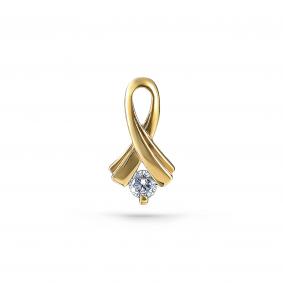 Подвеска из лимонного золота KABAROVSKY K3-2082-1000 с бриллиантом K3-2082-1000 фото