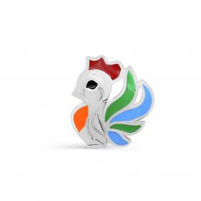 Серебряная подвеска KABAROVSKY K3-255-0001 с эмалью K3-255-0001 фото