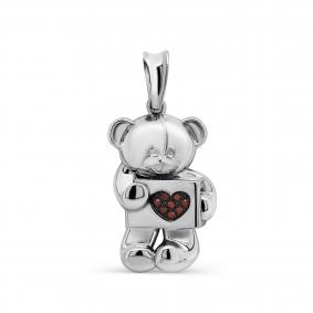 Серебряная подвеска KABAROVSKY K3-279-40389 с фианитом K3-279-40389 фото
