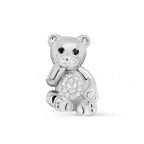 Серебряная подвеска KABAROVSKY K3-358-0100 с фианитом K3-358-0100 фото