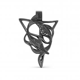 Серебряная подвеска Знак зодиака Рыбы KABAROVSKY K3-403-0089 K3-403-0089 фото