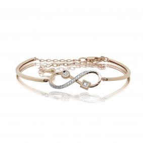 Золотой браслет KABAROVSKY K4-0061-1000 с бриллиантом K4-0061-1000 фото