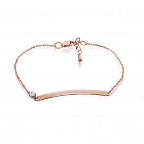 Золотой браслет KABAROVSKY K4-0071-1000 с бриллиантом K4-0071-1000 фото