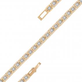Золотой браслет KABAROVSKY K4-0076-1000 с бриллиантом K4-0076-1000 фото