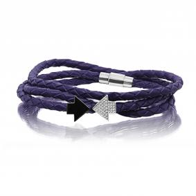 Серебряный браслет KABAROVSKY K4-041-90589 с фианитом K4-041-90589 фото