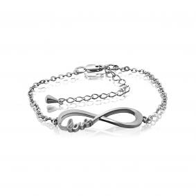 Серебряный браслет KABAROVSKY K4-079-7900 с фианитом K4-079-7900 фото