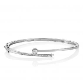 Браслет из белого золота KABAROVSKY K4-1044-1000 с бриллиантом K4-1044-1000 фото