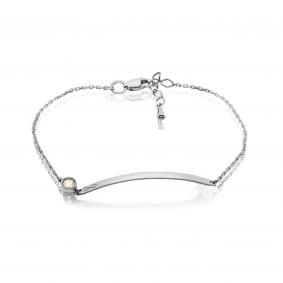 Браслет из белого золота KABAROVSKY K4-1070-9200 с бриллиантом K4-1070-9200 фото