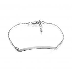 Браслет из белого золота KABAROVSKY K4-1071-1000 с бриллиантом K4-1071-1000 фото