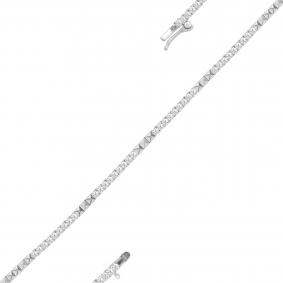 Браслет из белого золота KABAROVSKY K4-1089-1000 с бриллиантом K4-1089-1000 фото