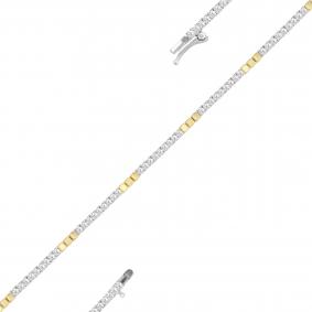 Браслет из лимонного золота KABAROVSKY K4-2091-1000 с бриллиантом K4-2091-1000 фото