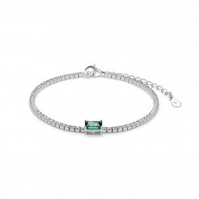 Серебряный браслет KABAROVSKY K4-7009-41400 с фианитом K4-7009-41400 фото