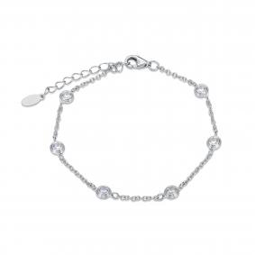 Серебряный браслет KABAROVSKY K4-7045-7900 с фианитом K4-7045-7900 фото