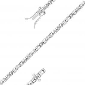 Серебряный браслет KABAROVSKY K4-9018-7900 с фианитом K4-9018-7900 фото