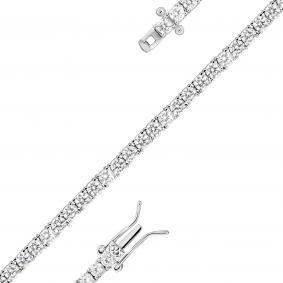 Серебряный браслет KABAROVSKY K4-9022-7900 с фианитом K4-9022-7900 фото