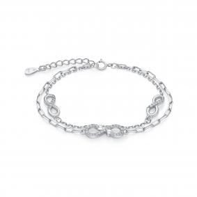 Серебряный браслет KABAROVSKY K4-9109-7900 с фианитом K4-9109-7900 фото