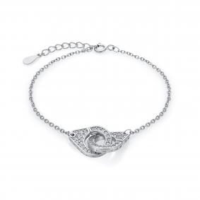 Серебряный браслет KABAROVSKY K4-9113-7900 с фианитом K4-9113-7900 фото