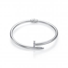 Серебряный браслет KABAROVSKY K4-9139-7900 с фианитом K4-9139-7900 фото