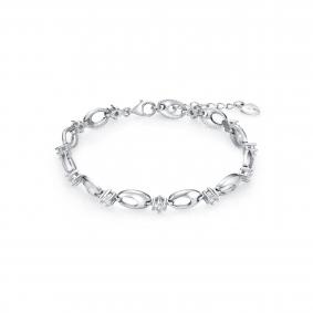 Серебряный браслет KABAROVSKY K4-9142-7900 с фианитом K4-9142-7900 фото
