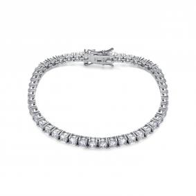 Серебряный браслет KABAROVSKY K4-9158/2-7900 с фианитом K4-9158/2-7900 фото