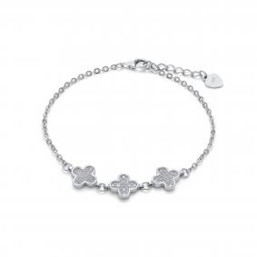 Серебряный браслет KABAROVSKY K4-9159-7900 с фианитом K4-9159-7900 фото