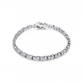 Серебряный браслет KABAROVSKY K4-9180-7900 с фианитом K4-9180-7900 фото