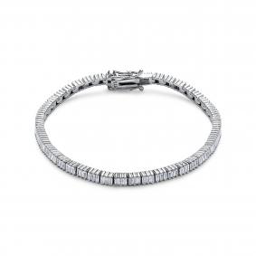 Серебряный браслет KABAROVSKY K4-9217-7900 с фианитом K4-9217-7900 фото