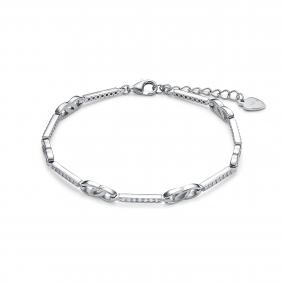 Серебряный браслет KABAROVSKY K4-9223-7900 с фианитом K4-9223-7900 фото