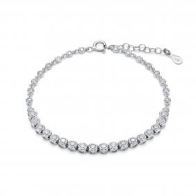 Серебряный браслет KABAROVSKY K4-9225-7900 с фианитом K4-9225-7900 фото