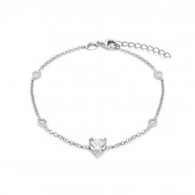 Серебряный браслет KABAROVSKY K4-9237-7900 с фианитом K4-9237-7900 фото