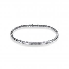 Серебряный браслет KABAROVSKY K4-9246-7900 с фианитом K4-9246-7900 фото