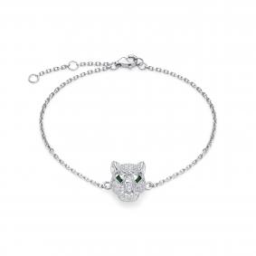 Серебряный браслет KABAROVSKY K4-9247-0100 с фианитом K4-9247-0100 фото