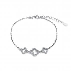 Серебряный браслет KABAROVSKY K4-9262-7900 с фианитом K4-9262-7900 фото