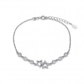 Серебряный браслет KABAROVSKY K4-9269-7900 с фианитом K4-9269-7900 фото