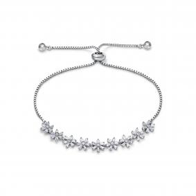 Серебряный браслет KABAROVSKY K4-9275-7900 с фианитом K4-9275-7900 фото