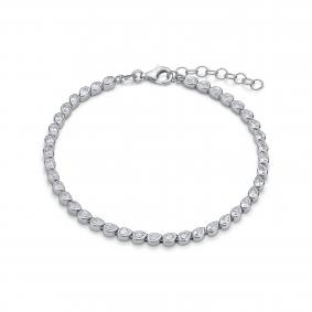 Серебряный браслет KABAROVSKY K4-9280-7900 с фианитом K4-9280-7900 фото